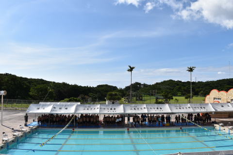 徳之島町水泳記録会