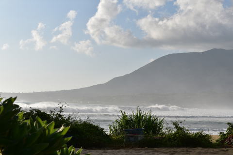 井之川岳と海