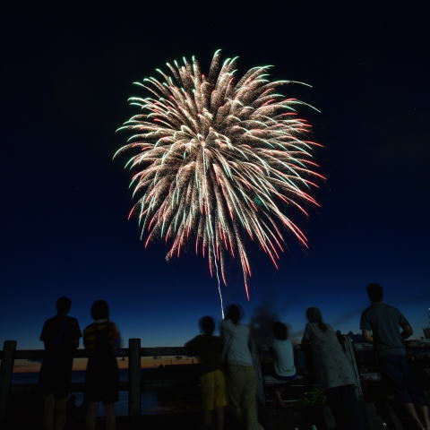 あまぎ祭り・花火