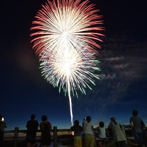 あまぎ祭り・花火