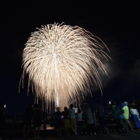 あまぎ祭り・花火