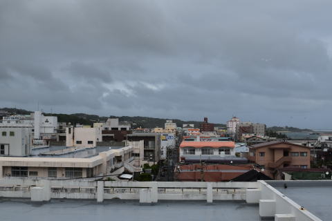 徳之島町役場新庁舎からの眺望